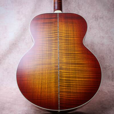 GIBSON USA Custom Shop SJ-200 5A Custom Select "Wildfire Burst + Ebony" (2025) image 15