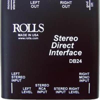 Rolls DB24 Passive Stereo Direct Interface image 2