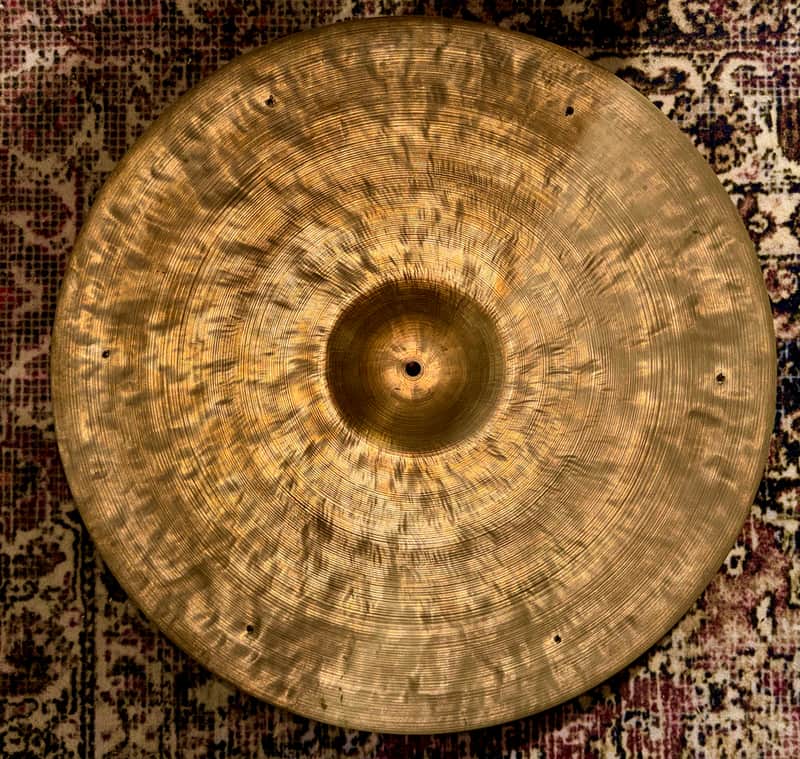 Zildjian K Instanbul 60s - Natural Patina Approx 19” 3/4 image 1