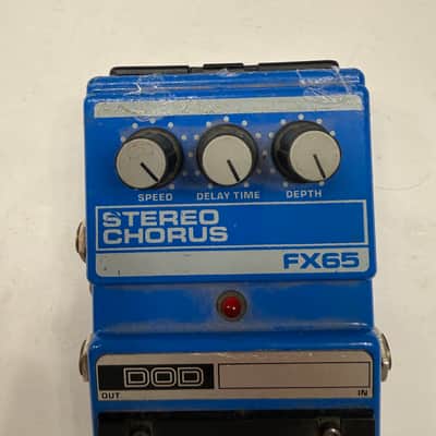 DOD Digitech FX65 Stereo Chorus Analog Vintage Guitar Effect Pedal image 2