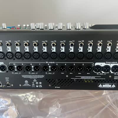 Allen & Heath QU-24C Chrome Edition 24-Channel Digital Mixer 2010s - Black image 8