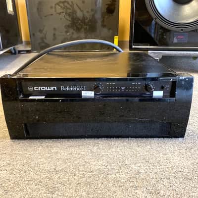 CROWN STUDIO REFERENCE 1 One Industry Standard Amp Power Amplifier Good Cond image 3