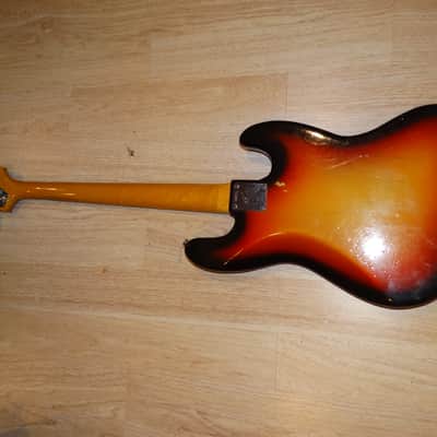 Fender Jazz Bass 1965 Sunburst-Left handed. image 6