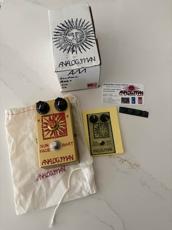 Analogman Sun Face BART Germanium Fuzz 2020 - 2021 - Gold