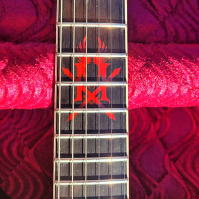 Joey Jordison BC Rich Warlock (Signed by Wednesday 13) With Coffin Case image 3