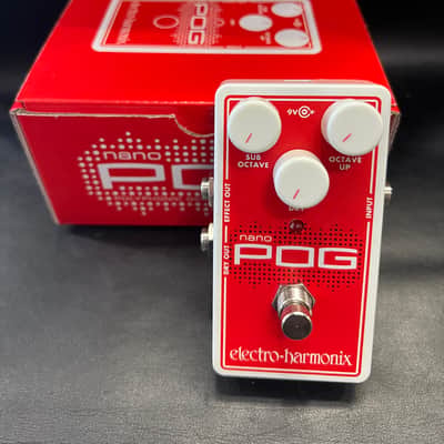 Electro-Harmonix Nano POG Polyphonic Octave Generator pedal -New! image 1