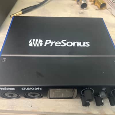 PreSonus Studio 24C 2x2 USB-C Audio / MIDI Interface 2019 - Present - Black image 3