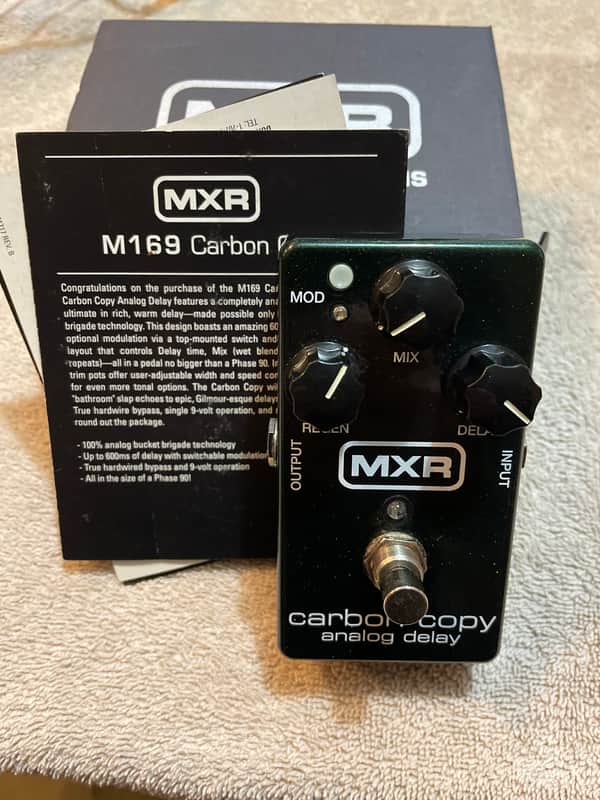 MXR M169 Carbon Copy Analog Delay
