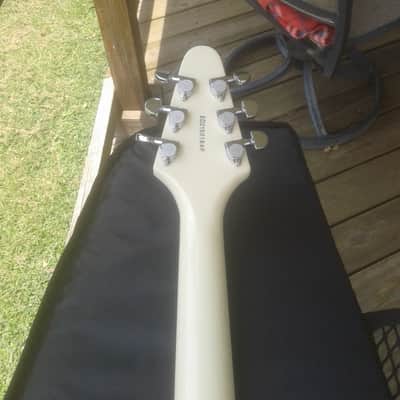 Japan ESP "Edwards E-FV-120D" Vintage White Flying V with Seymour Duncan Custom Shop P/U's! MINT! image 9