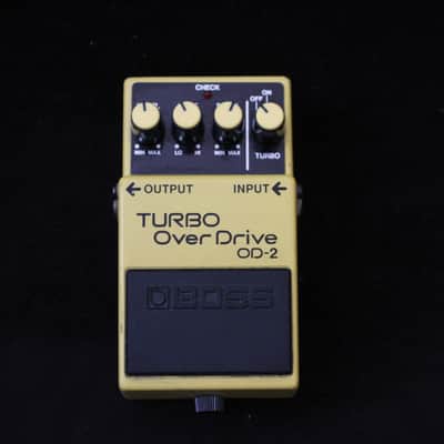 Boss OD-2 Turbo OverDrive (Black Label) | Reverb