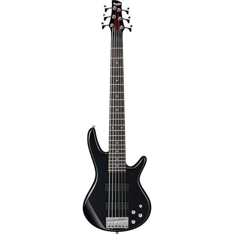 Ibanez GSR206BK 6 String Electric Bass Guitar - Black image 1