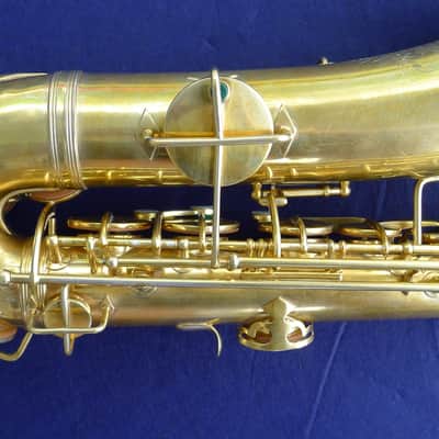 Vintage Gold-Plated Holton C Melody Saxophone Pro Overhauled image 7