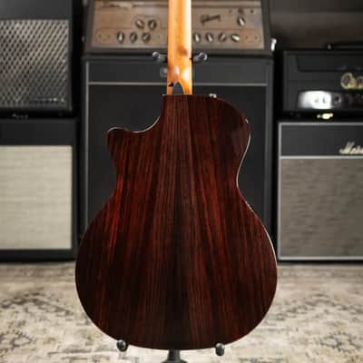 Taylor 414ce Studio Grand Auditorium Acoustic/Electric Guitar - Natural with Gig Bag image 8