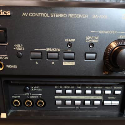 Technics Technics SA-AX6 AV Control Stereo Receiver 90s - Grey image 4