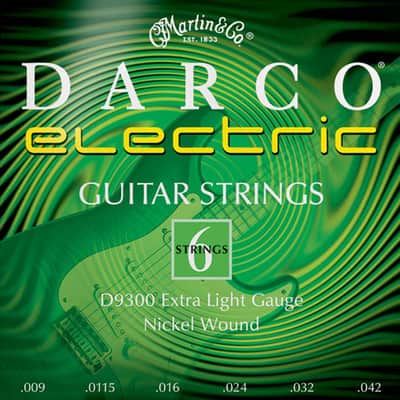 Martin D9300 Darco Electric Strings Extra Light image 2