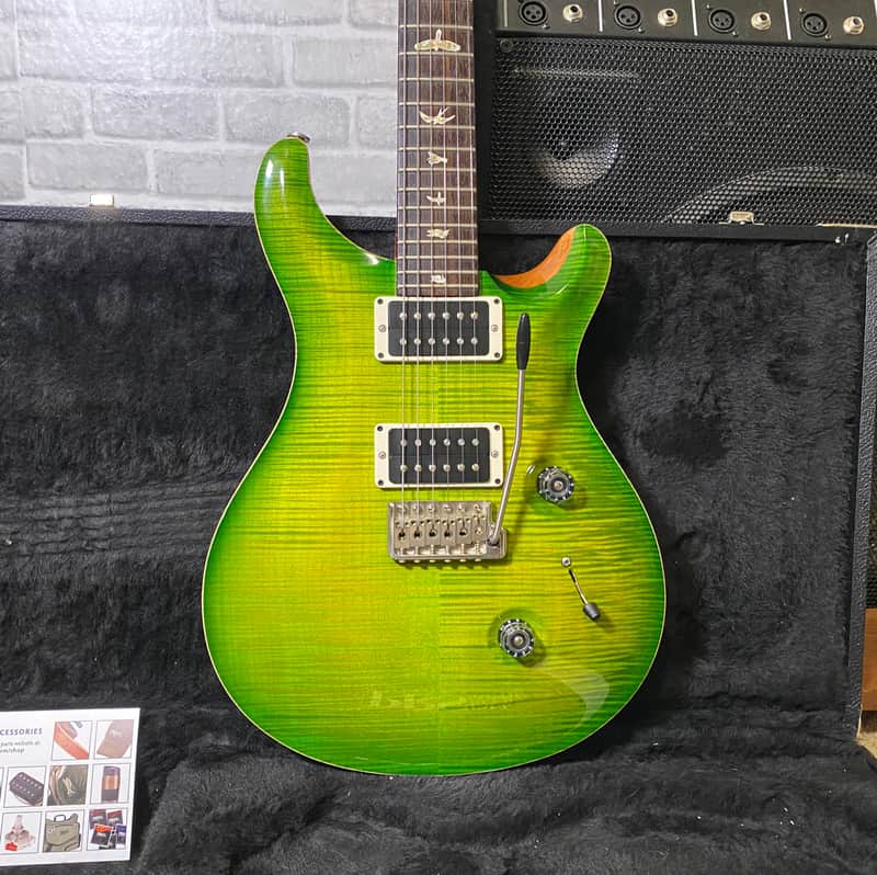 2014 PRS Custom 24 10-Top - Eriza Verde image 1
