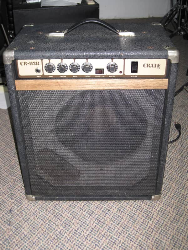 Crate CR-112B Bass Combo Original Eminence Speaker. Works Well image 1