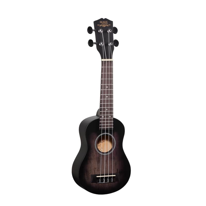 SOUNDSATION MHW-BK Black Ukulele Soprano con Borsa image 1