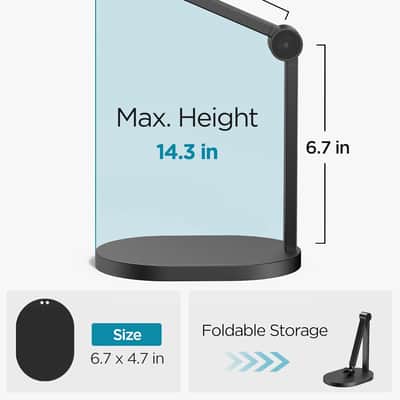 Studio Mic Stand, Max Load 2.64 Lb Microphone Arm Desk Mount Desktop Microphone Stand For Fifine Am8 K669B Quadcast Solocast At2020, Webcams Cameras, Black image 5