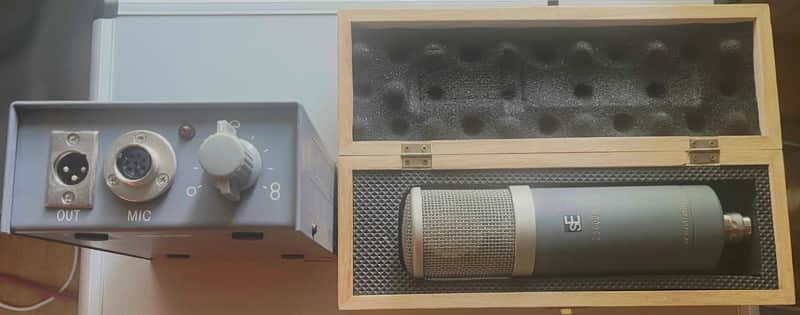 sE Electronics Z5600a Large Diaphragm Multipattern Tube Condenser Microphone 2004 - 2007 - Black image 1