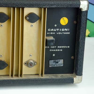 Vintage Peavey Super Festival Series 800 Booster Amplifier image 8