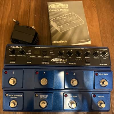 DigiTech JamMan Delay Looper Phrase/Sampler | Reverb