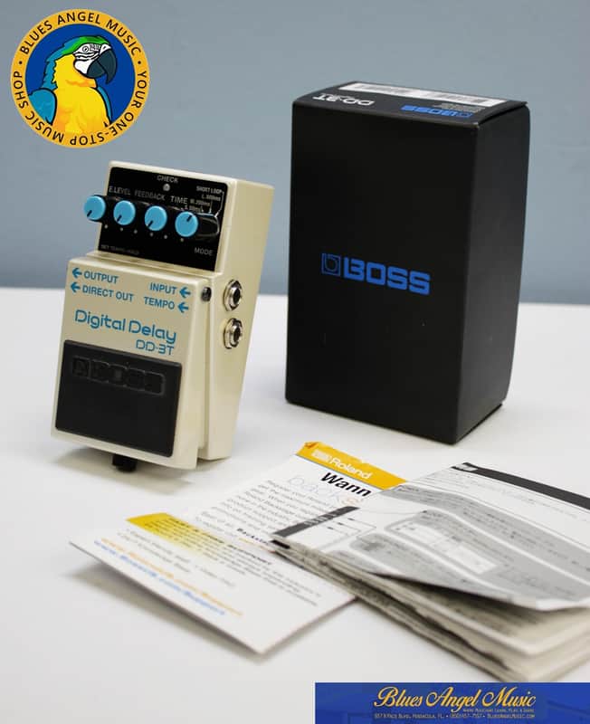 Boss DD-3T Digital Delay 2019 - Present - White **Includes original box & paperwork!!** image 1