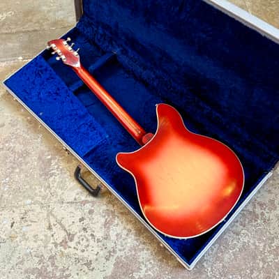 Rickenbacker 365 1966 - Fireglo original vintage USA 360 vibrato stereo image 9
