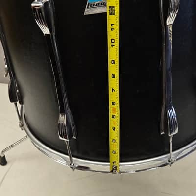 Vintage Ludwig 6 Piece 70s Black Panther Drum Set Shell Kit 26/13/14/15/16/18" image 18
