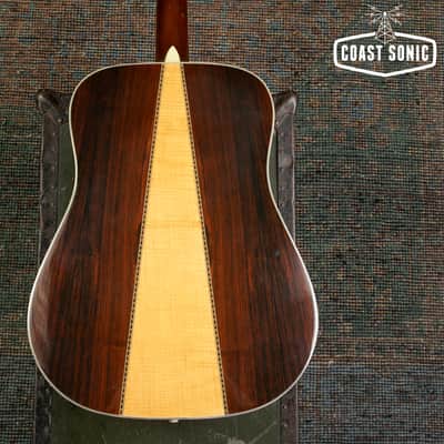 1970's Morris W-45 Dreadnought Acoustic Made in Japan image 8