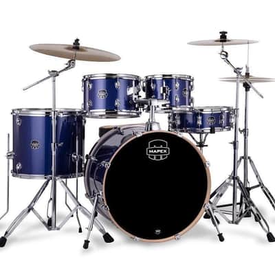 Mapex Venus 5 Piece Drum Kit | Blue Sky Sparkle image 1