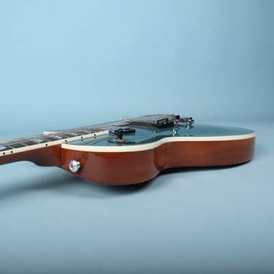 2019 Gibson Les Paul Modern Electric Guitar Faded Pelham Blue image 14