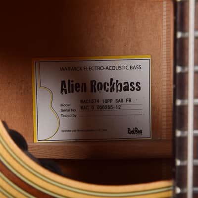 Immagine Warwick Alien Rockbass 2012 - Natural - 8