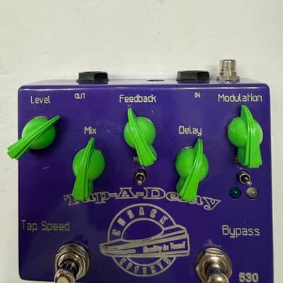Cusack Music Tap-A-Delay Digital Delay Tap Tempo Modulation Guitar Effect Pedal image 2