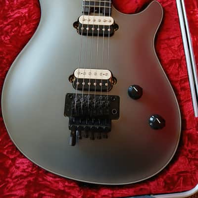 EVH Wolfgang USA with Ebony Fretboard, Floyd Rose, Black Hardware 2010s - Stealth Gray image 2