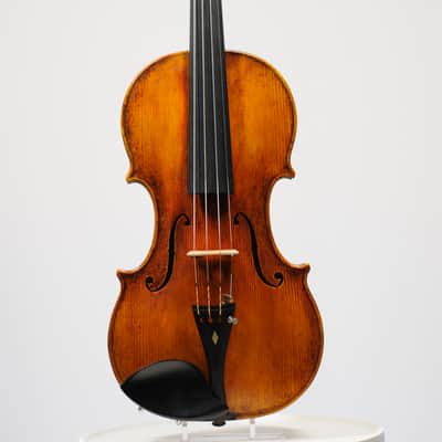 Bonev Violins #72 Bench made 2026 Advanced to Professional Full Size violin Single piece back Flamed image 2