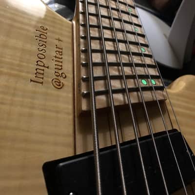 Impossible@bass™ ‎בְּצַלְאֵל Impossible@Headless Fanfret (V5) 6 strings with Bartolini + GhostFire Bullet 3.0 padded  Super Thick GigBag - Safe Shipping image 2