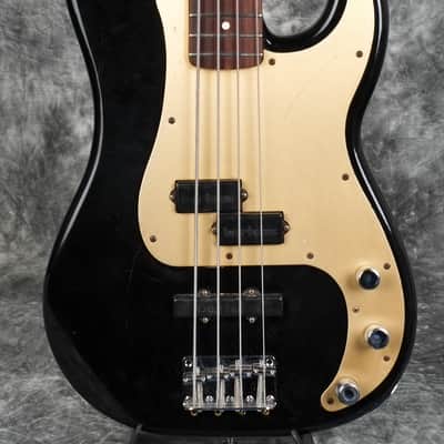 Fender P-Bass California Series 1997 Black Gold pickguard image 1