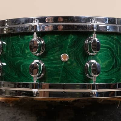 Mapex Orion 5.5x14 Emerald Green Snare Drum image 6