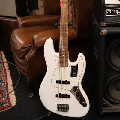 Fender Player Jazz Bass Pau Ferro Fingerboard Polar White image 1