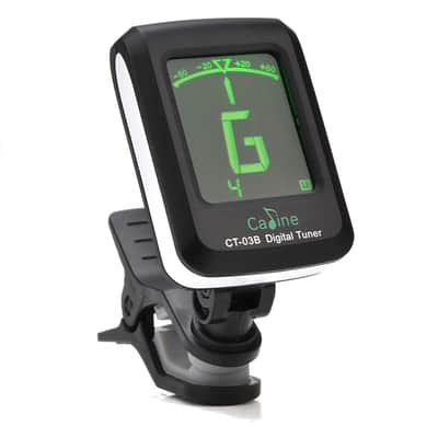 Caline CT-03B X 2 Guitar Clip-On Tuners Electronic with Digital LCD display, Black image 5