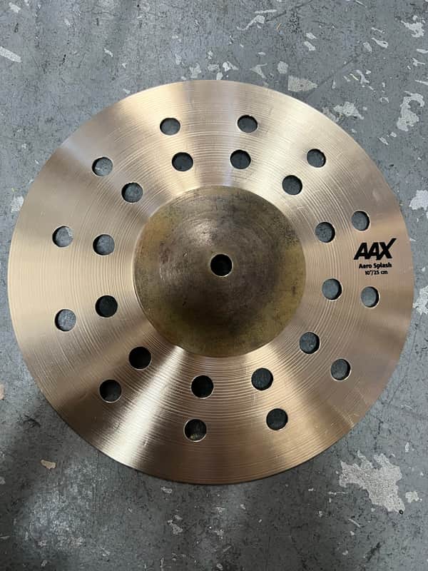 Sabian 10" AAX Complex Aero Splash Cymbal 2019 - Present - Natural image 1