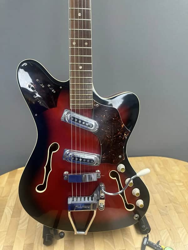 Framus 5m652 Red Burst guitar image 1