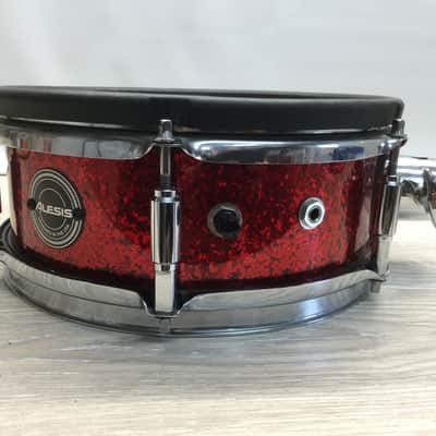 Alesis 10" Strike Pro Dual-Zone Mesh Pad w/ Rack Clamp & L-Rod Velvet Metallic Works w/ Roland Modules image 3