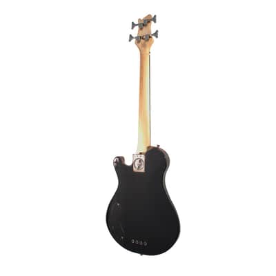 Journey Instruments OEB990BK Collapsible 30" Electric Bass in Color- Black 2024 - Gloss body, matte neck image 4