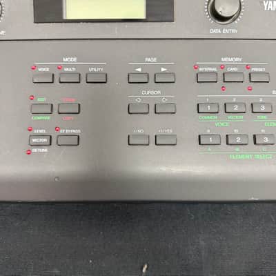 Vintage Yamaha TG33 Tone Generator Made in Japan 1990 - Black with AC Adapter and Manual image 8
