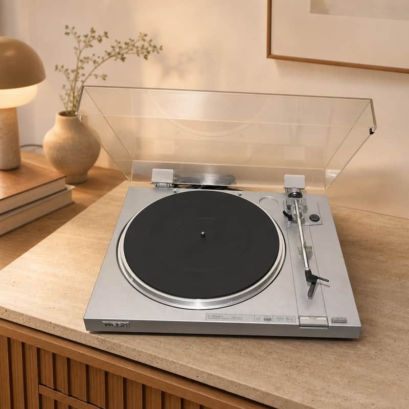Sony WEGA P135SH Rare Vintage Turntable Serviced Direct Drive Hi-Fi Serviced Warranty