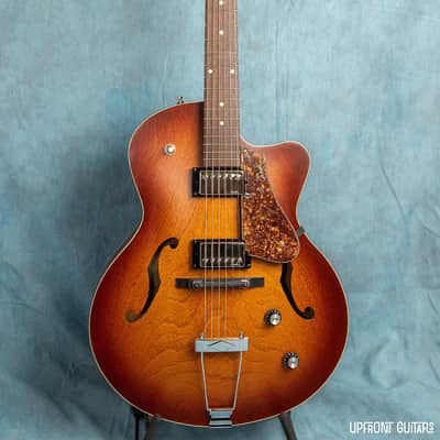Godin 5th Avenue CW Kingpin II HB Cognac Burst 2026 SF Acoustic Guitar - No Bag/Case image 8