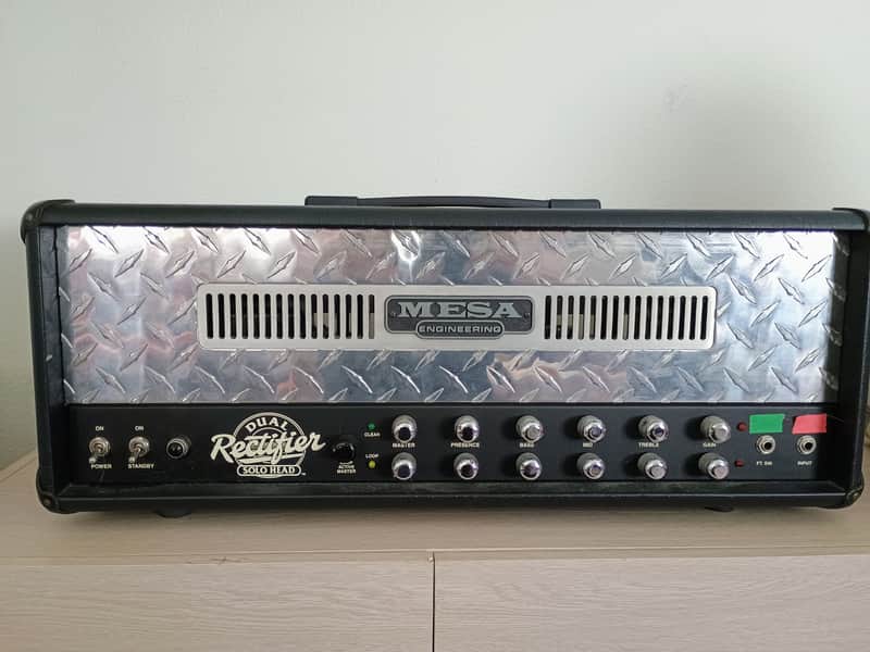 Mesa Boogie Dual Rectifier Solo Head 2-Channel 100-Watt Guitar Amp Head 1992 - 2000 - Various image 1