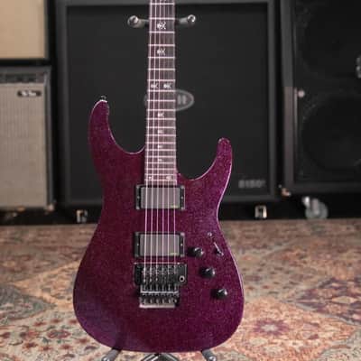ESP LTD KH-602 Kirk Hammett Signature Electric Guitar - Purple Sparkle with Hardshell Case - Used image 3